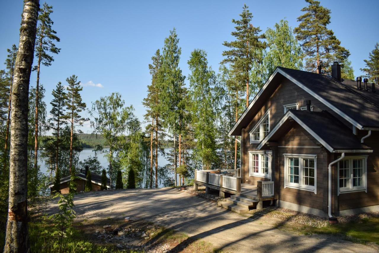 Loma-Autio Taehti Villa Puumala Bagian luar foto